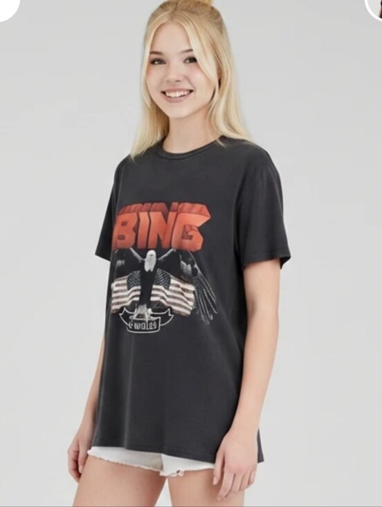 Anine Bing Tops - Anine Bing Black Tee